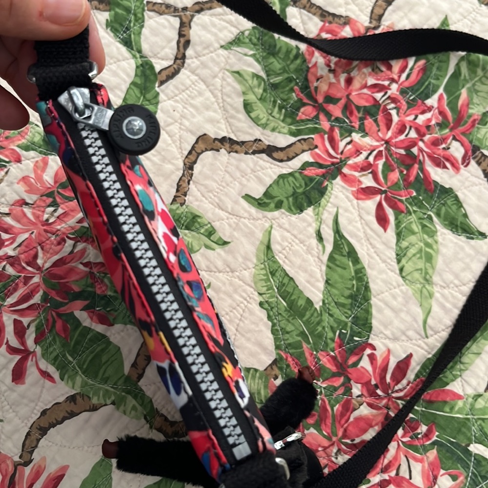 Kipling Small Multiple Zippered Pockets Crossbody… - image 7